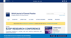 Desktop Screenshot of bjgp.org